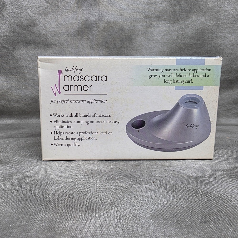Godefroy Mascara Warmer - Fits all Brands - Perfect Mascara Applications - NEW